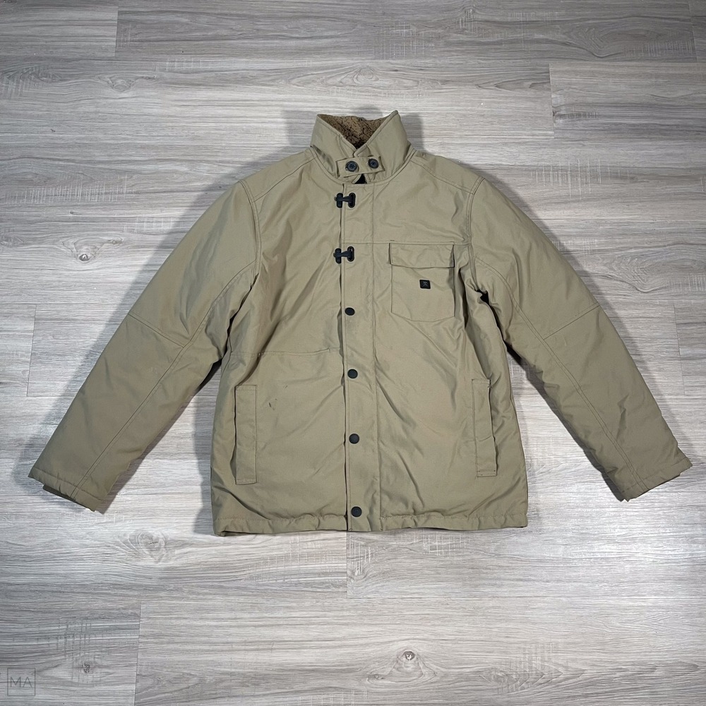 Roark Men's Jacket Axeman Insulated Neutral Fall Winter L Tan